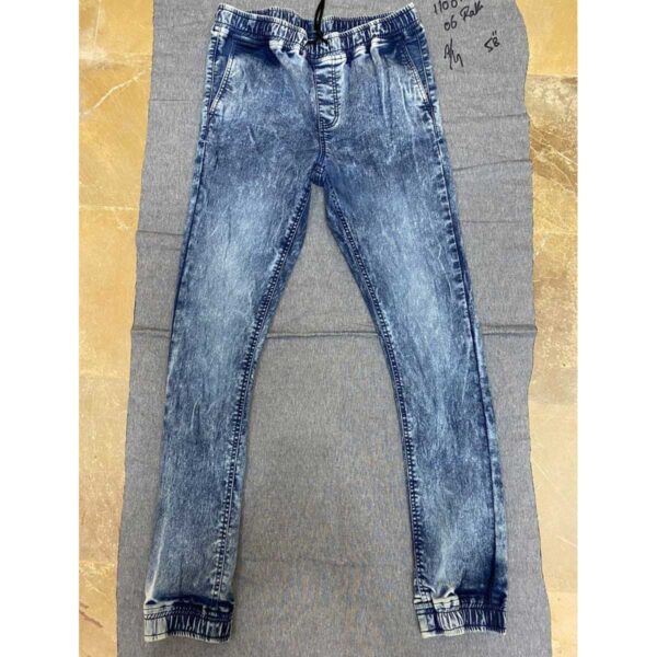 Acid Wash Jogger Jeans