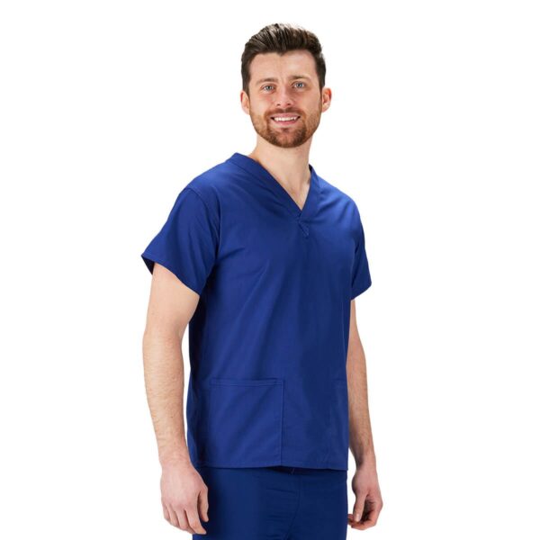 Scrubs Tunic Top Cobalt