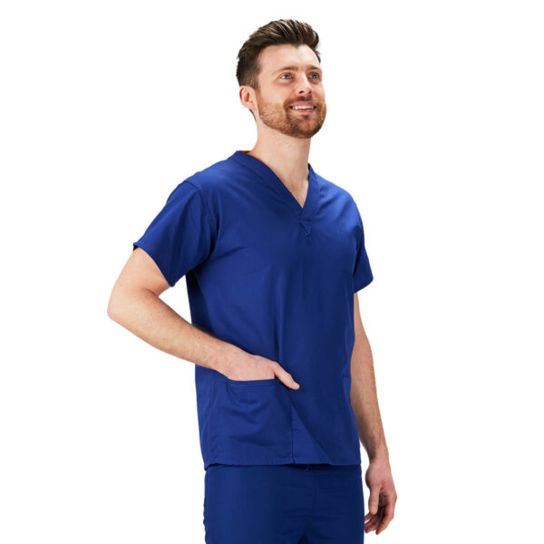 Scrubs Tunic Top Cobalt - Image 2