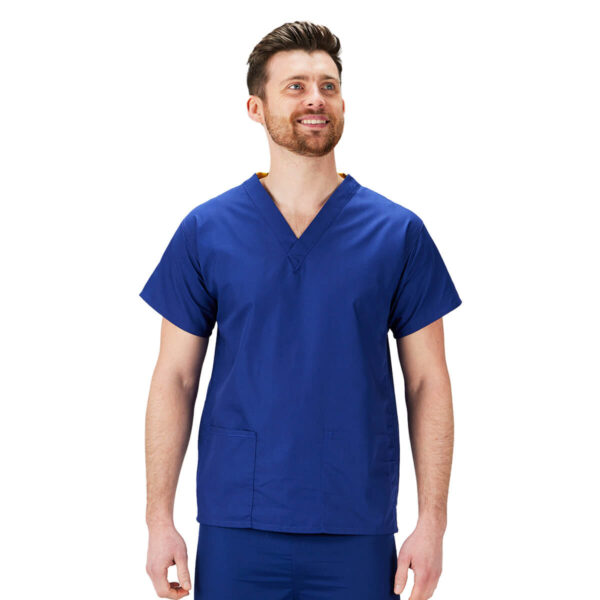 Scrubs Tunic Top Cobalt - Image 3