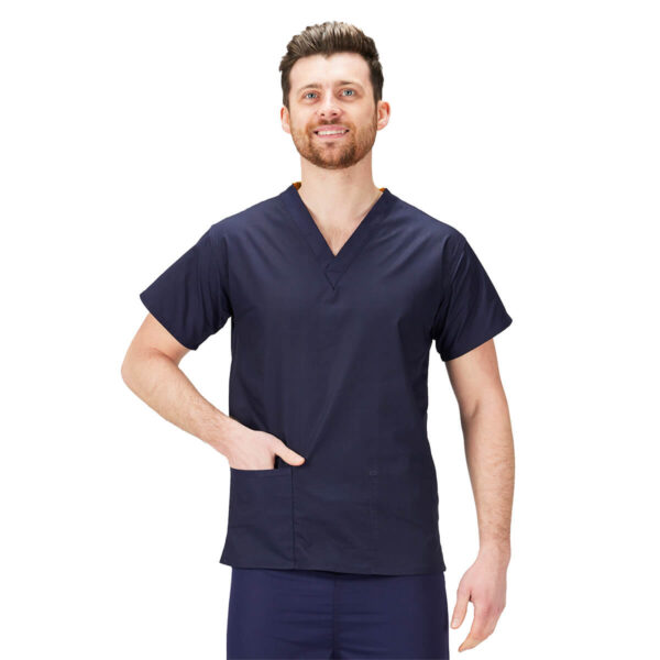 Scrubs Tunic Top Navy