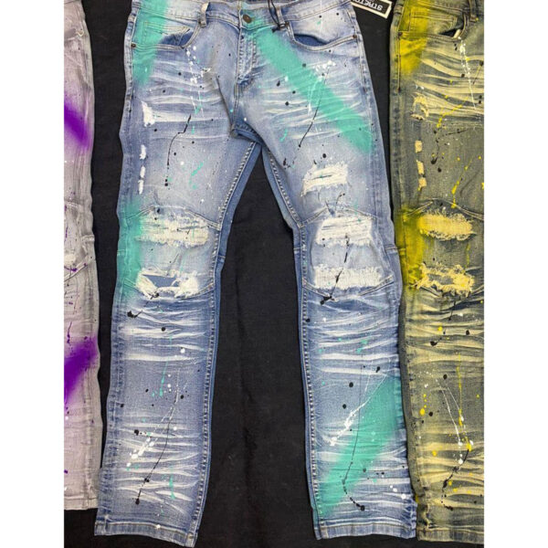 Spray Ice Blue Jeans