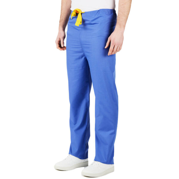 Scrubs Trousers Mid Blue - Image 2