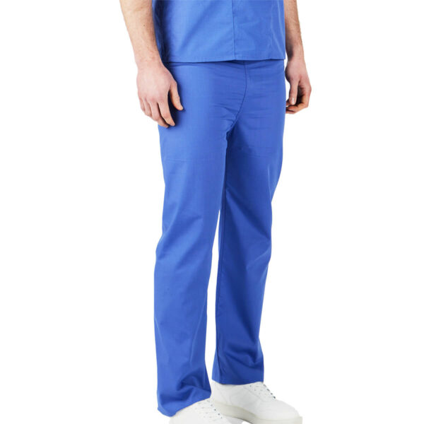 Scrubs Trousers Mid Blue - Image 3